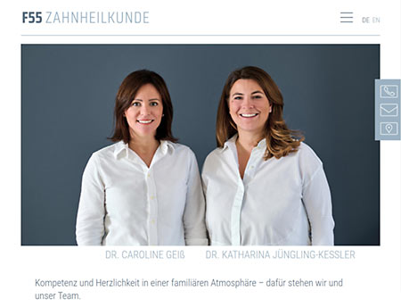 KM-Marketingberatung Projekt F55 Zahnheilkunde